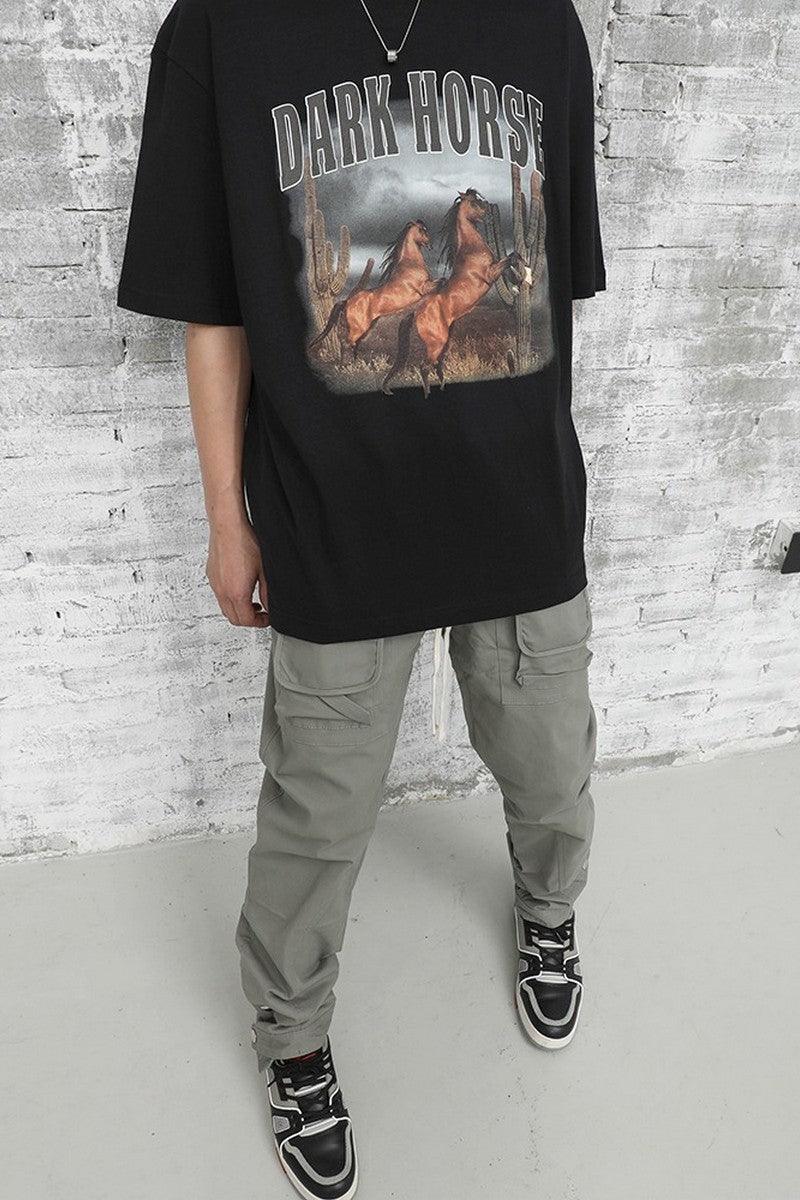 CZ Dark Horse Print Retro Tee