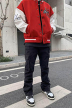 CZ Zipper Multi Pocket Flared Trousers