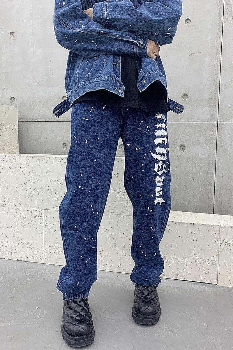 CZ Vintage Ink Straight Jeans