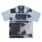 Empty Reference Youth Portrait Print Cuban Shirt