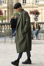 CZ Belted Woolen Coat