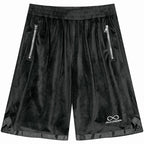 Old Order Velvet Logo Shorts