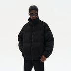Embossed Gothic Logo Down Jacket - EU Only