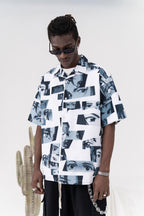 CZ Anime Eyes Cuban Shirt