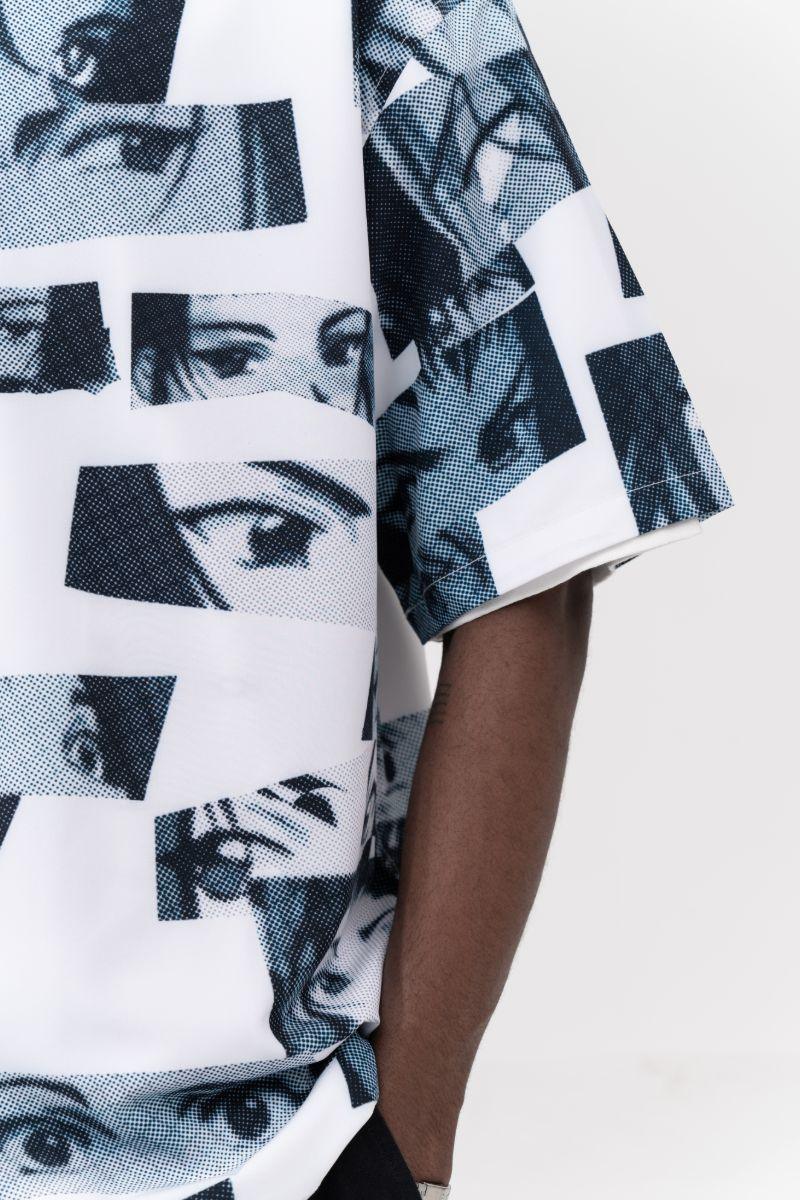 CZ Anime Eyes Cuban Shirt