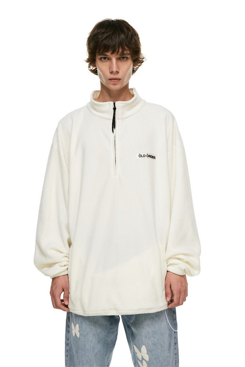 Old Order Logo Half Zipper Pullover Fleece