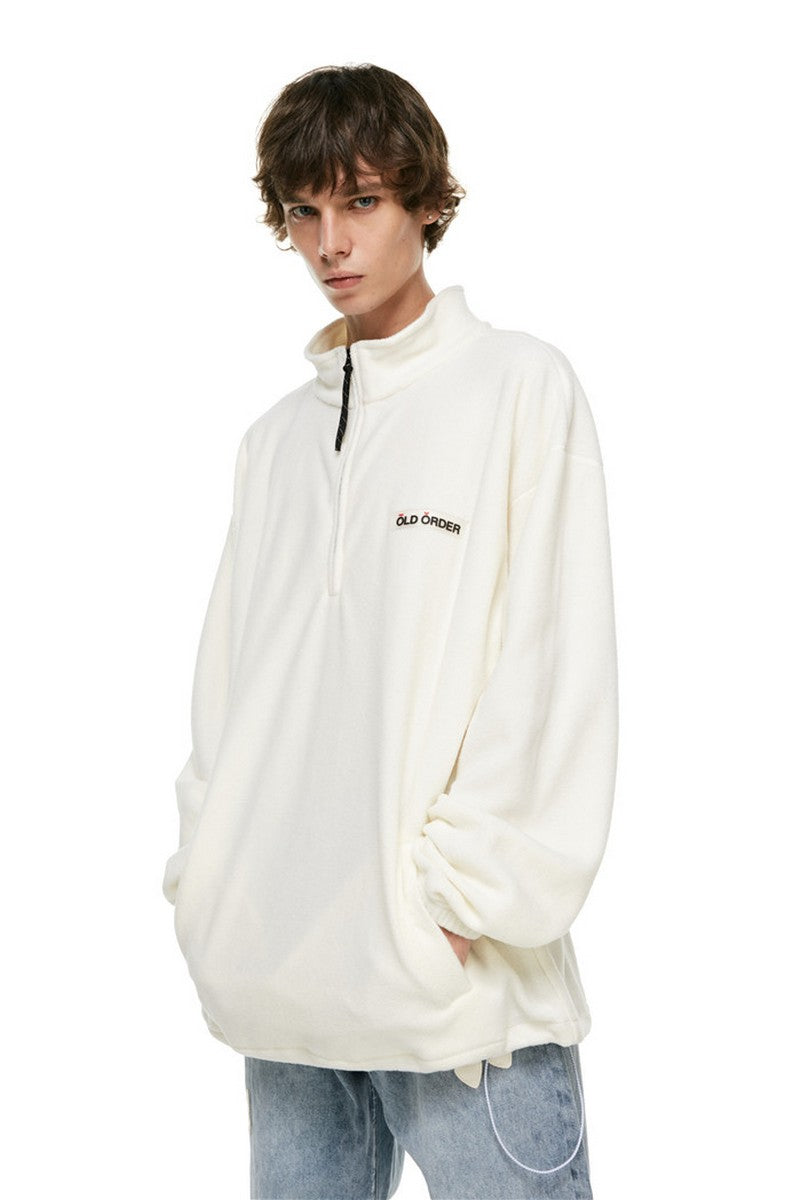 Old Order Logo Half Zipper Pullover Fleece