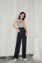 CZ Straight Casual Long Pants