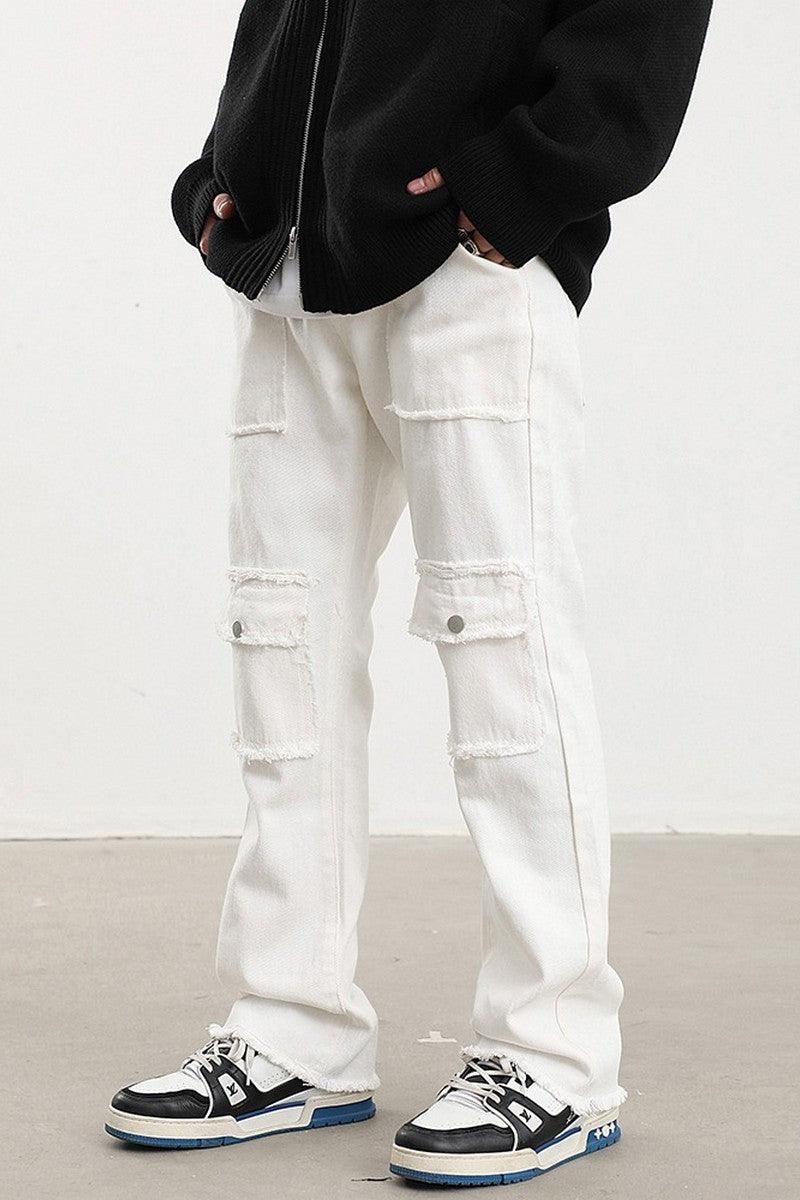 CZ Front Pockets Flared Trousers