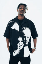 Antidote Godfather Print Cuban Shirt