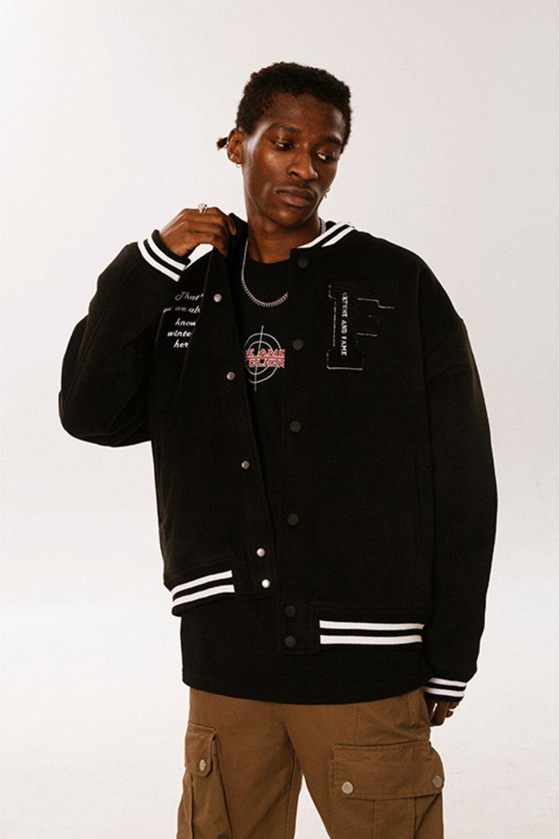 F&F Snake Varsity Jacket
