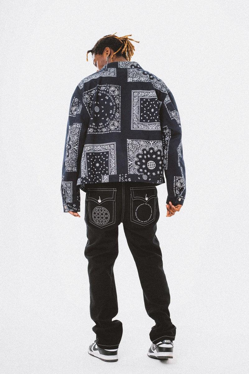 Antidote Bandana Loose Print Jacket - UK Only