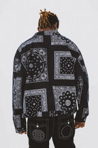 Antidote Bandana Loose Print Jacket - UK Only
