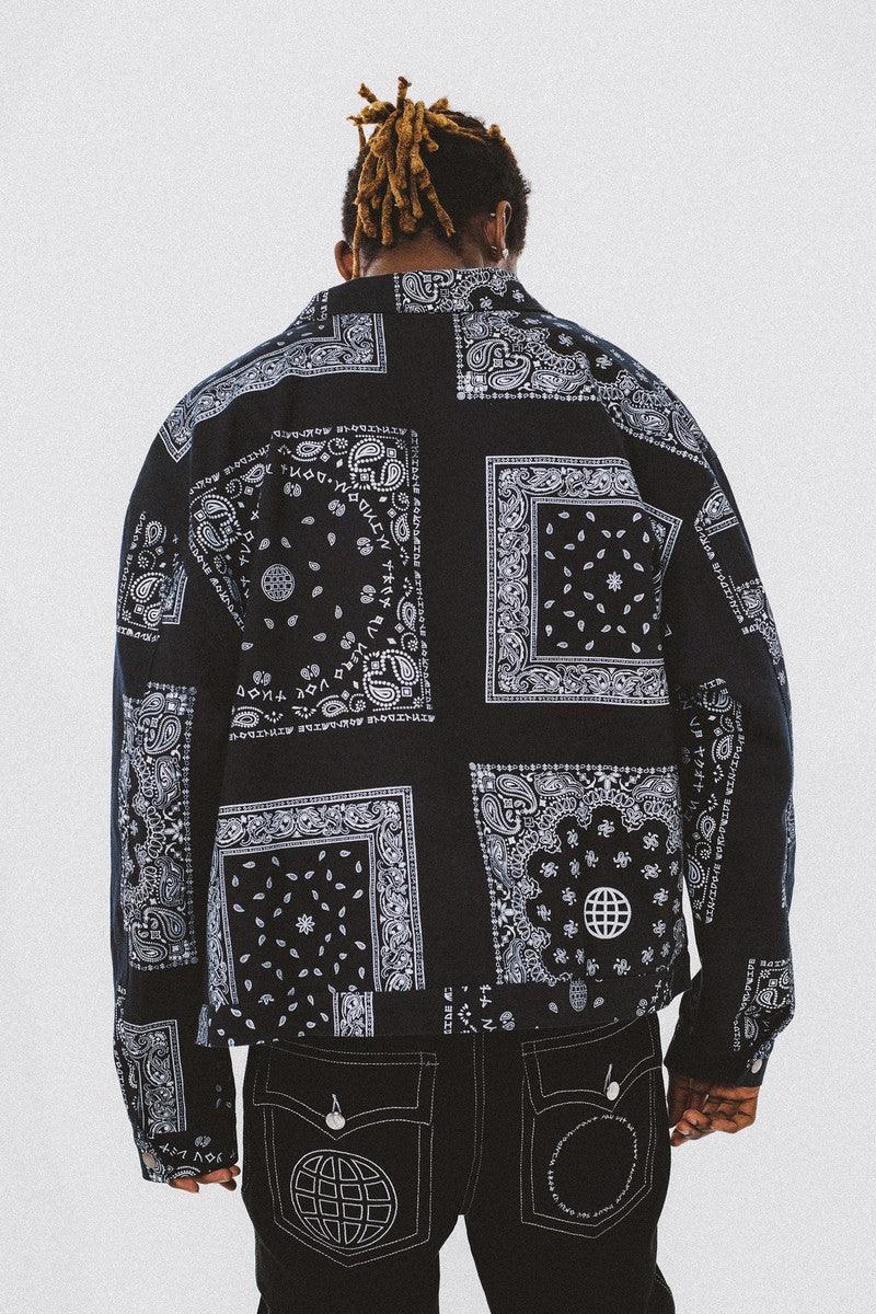 Antidote Bandana Loose Print Jacket - UK Only
