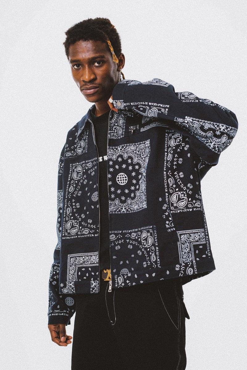 Antidote Bandana Loose Print Jacket - UK Only