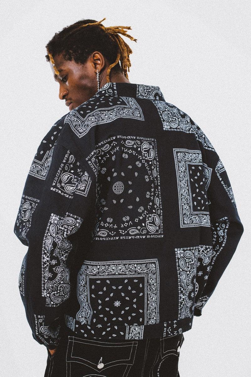 ANT Bandana Loose Print Jacket