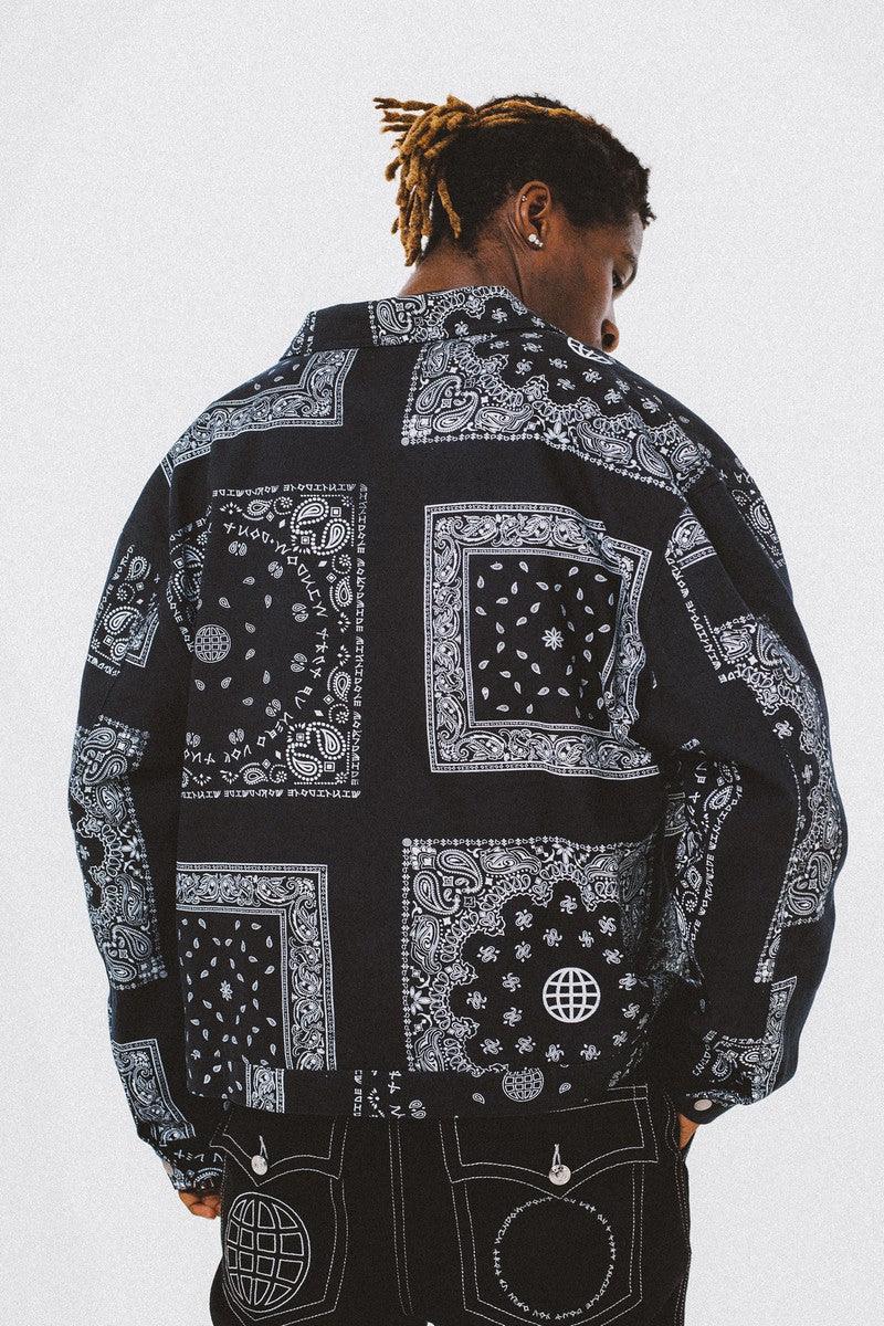 ANT Bandana Loose Print Jacket