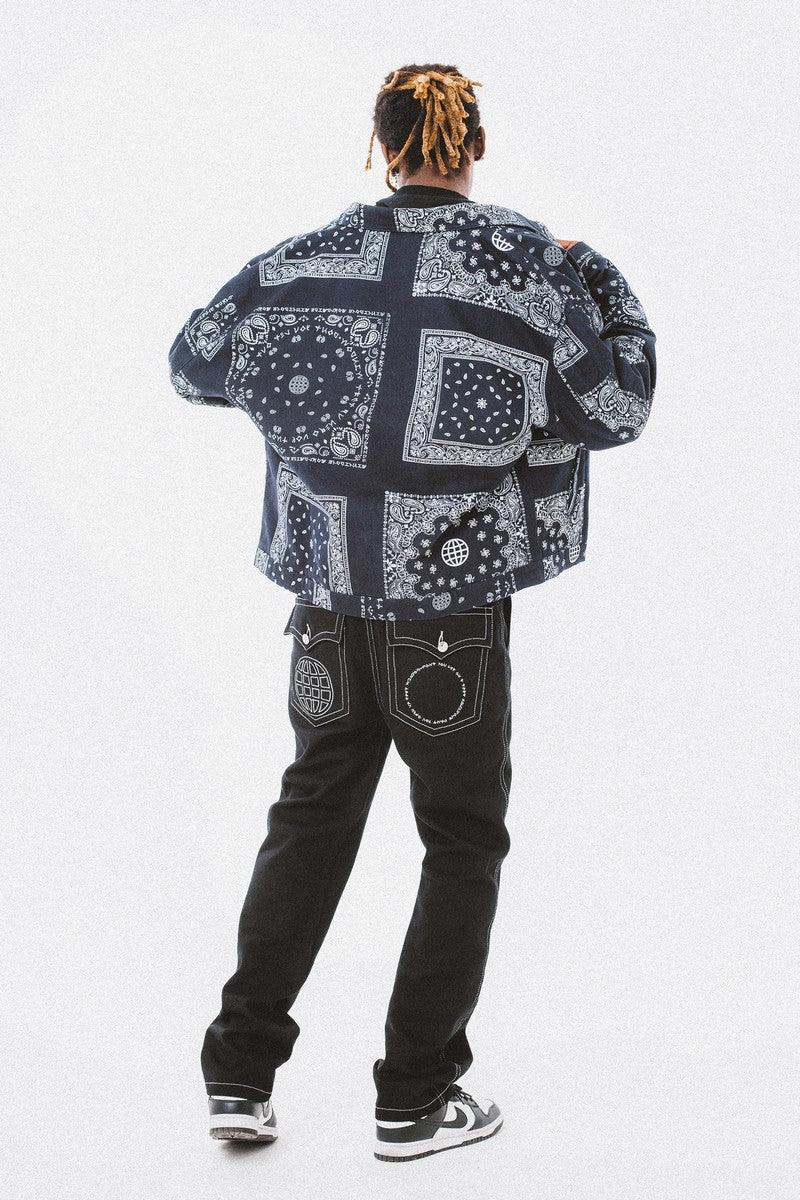 Antidote Bandana Loose Print Jacket - UK Only