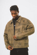 Antidote Bandana Loose Print Jacket - UK Only
