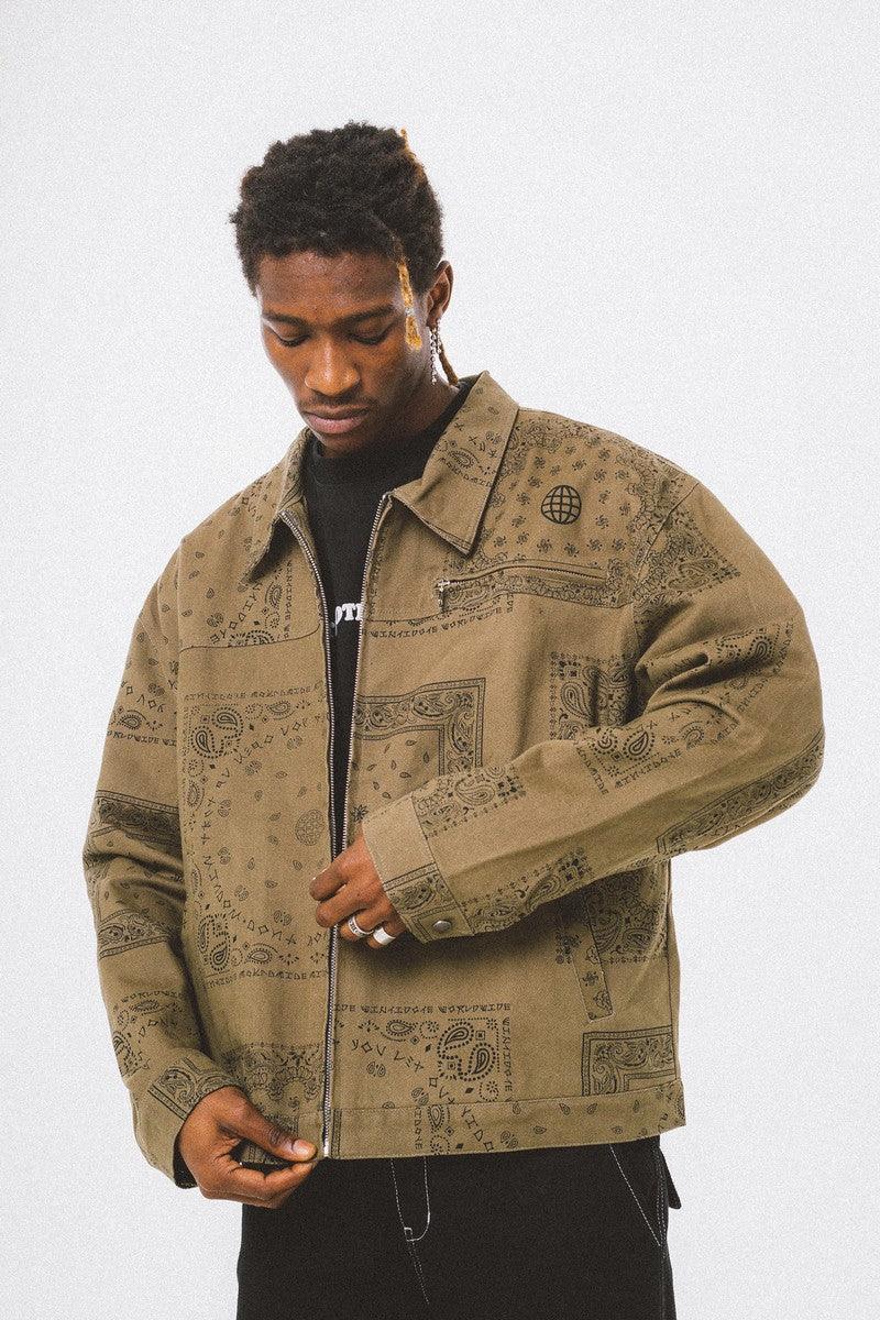 Antidote Bandana Loose Print Jacket - UK Only