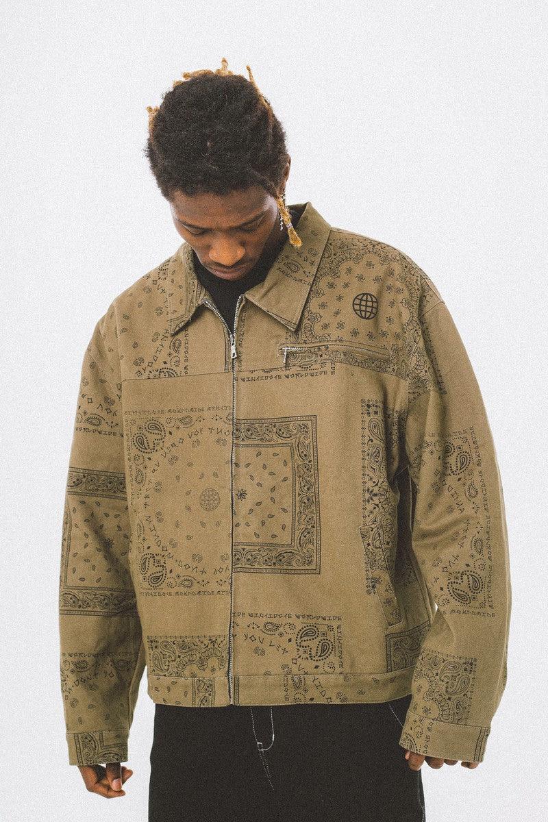 Antidote Bandana Loose Print Jacket - UK Only