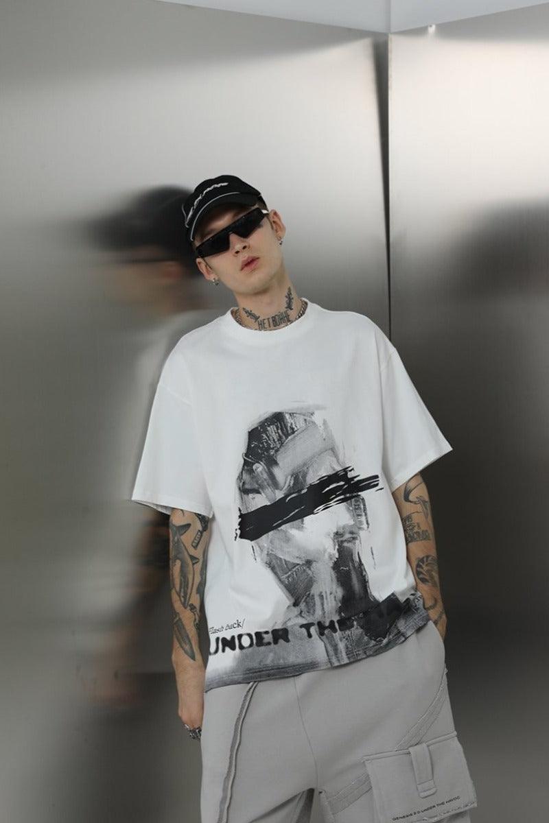 H/C Modern Art Brush Tee - UK Only