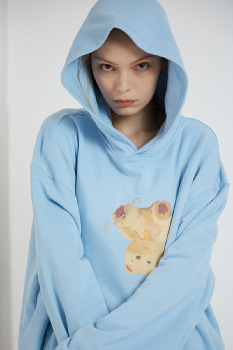 THINGY Bear Oil Painting Hoodie