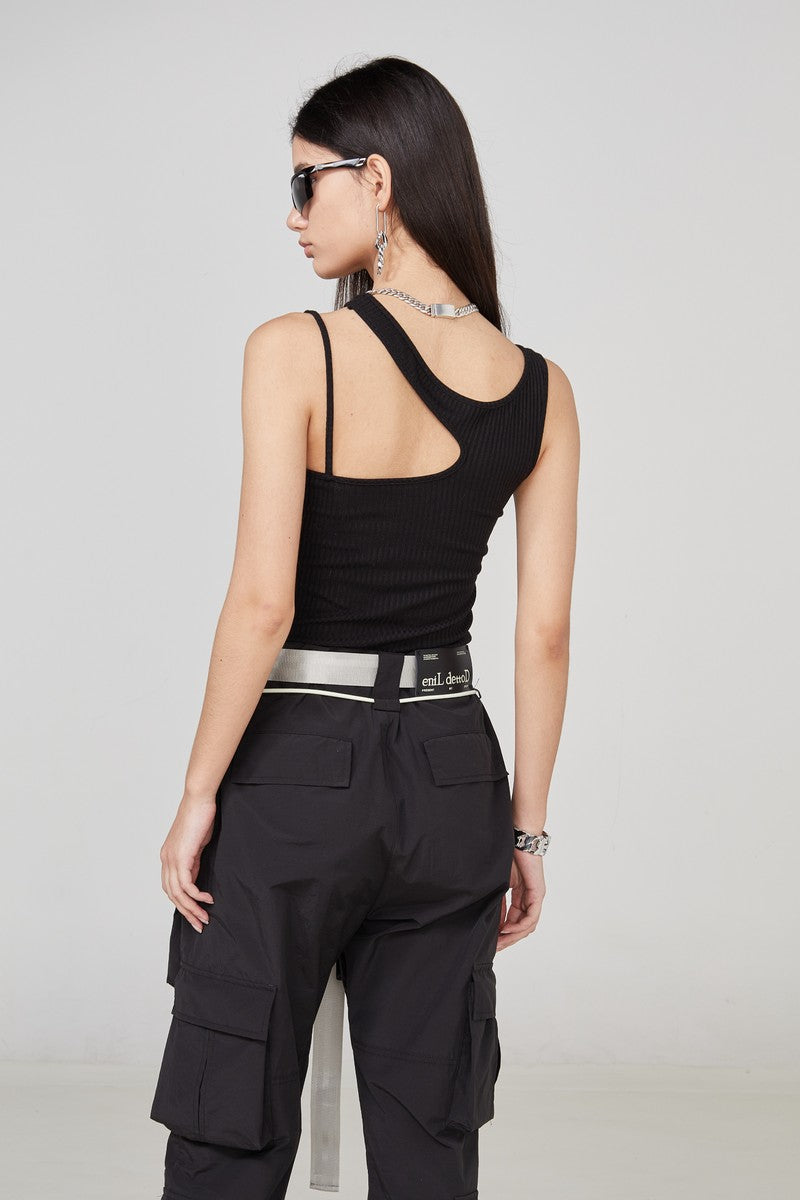 STEEPC Irregular Embroidered Top