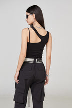 STEEPC Irregular Embroidered Top