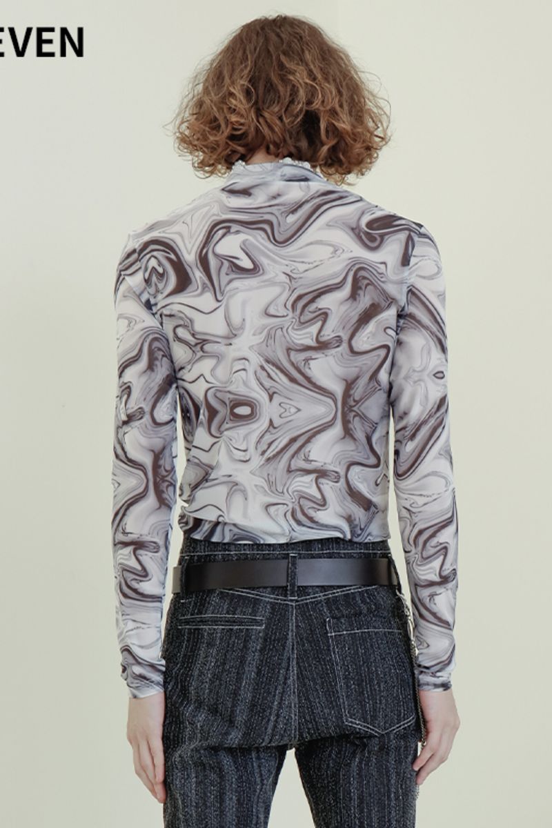 Mix7 Liquid Metal L/S Tee