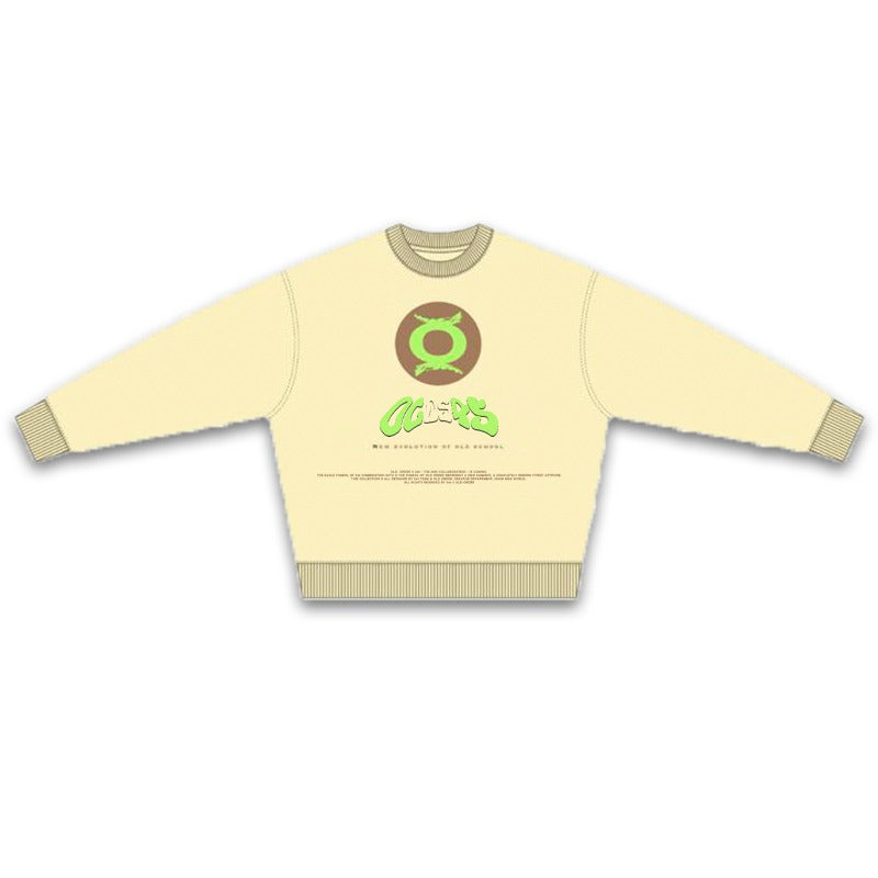 OO Foam Print Logo Knit Sweater
