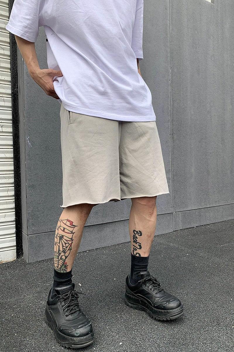 CZ Distressed Casual Shorts
