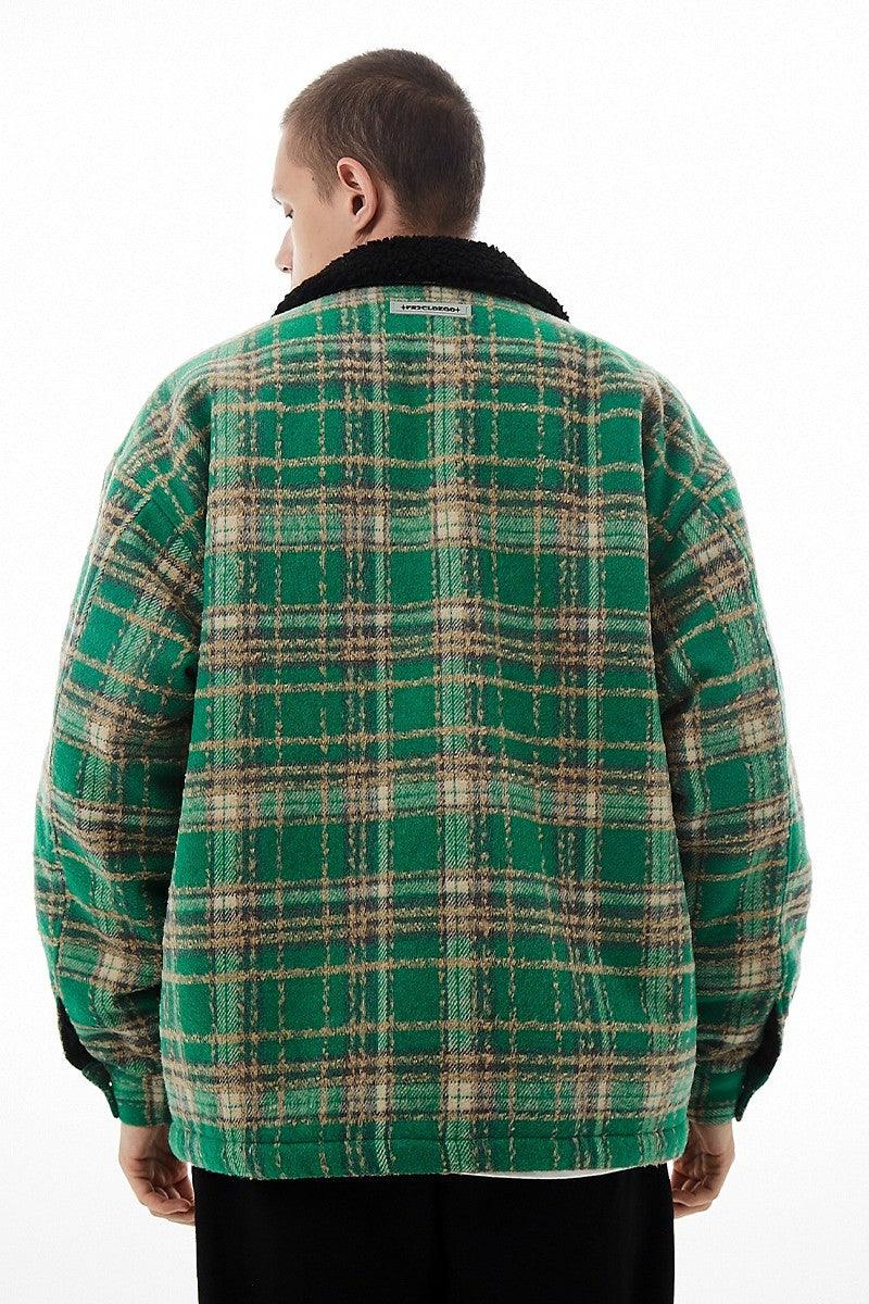 F2CE Plaid Woolen Jacket