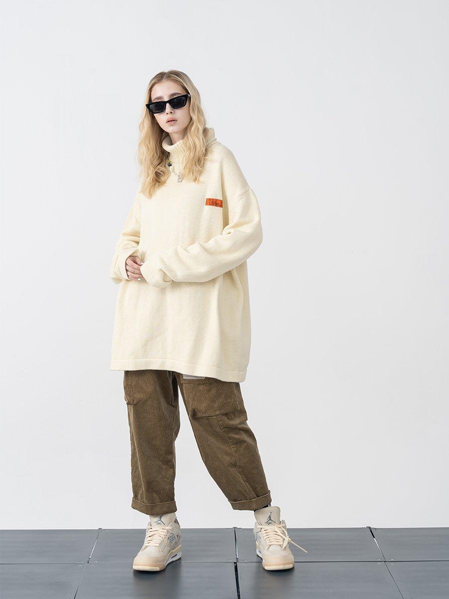 H/C High Collar Logo Sweater - UK Only