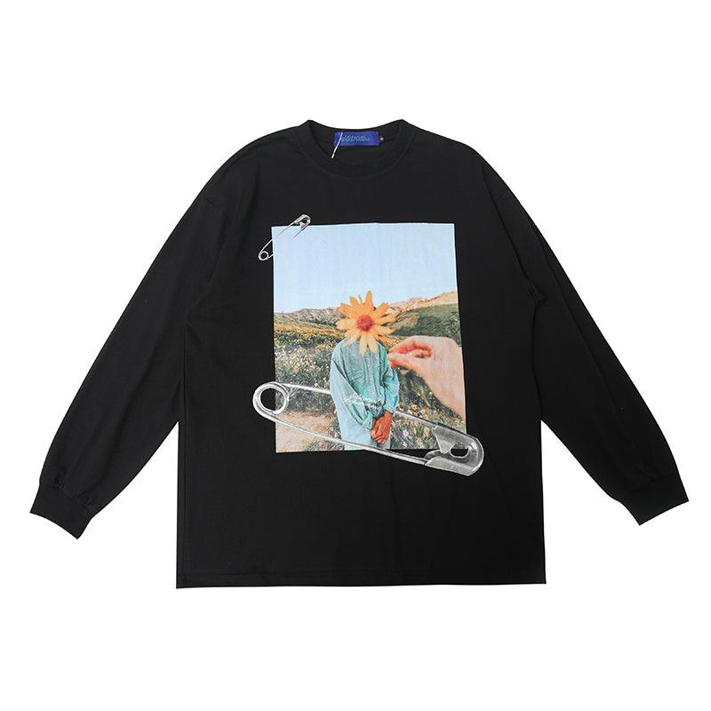 CZ ED Flower Landscape L/S Tee