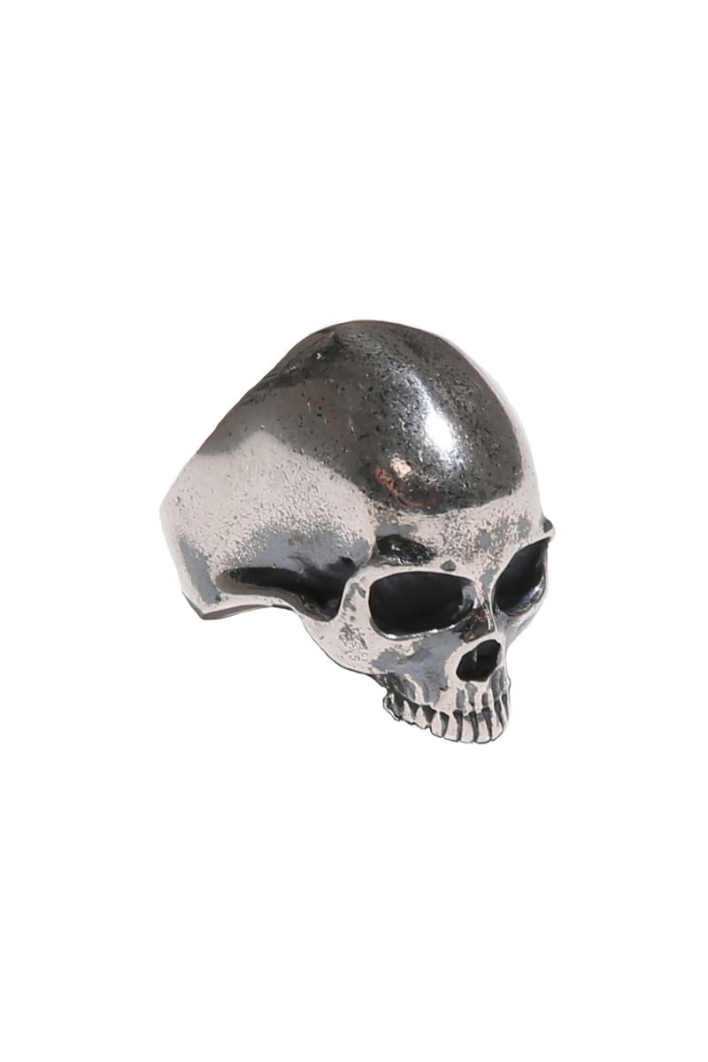 Unknown World Skull Silver Ring