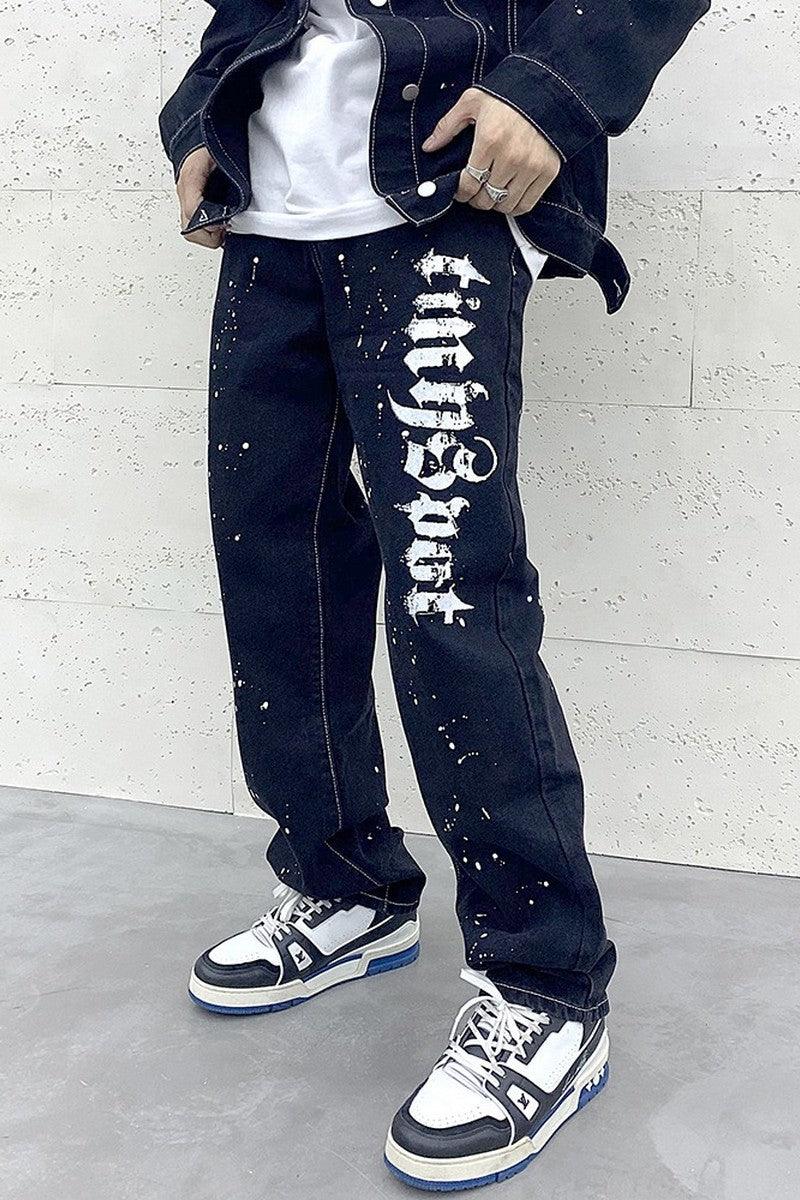 CZ Vintage Ink Straight Jeans