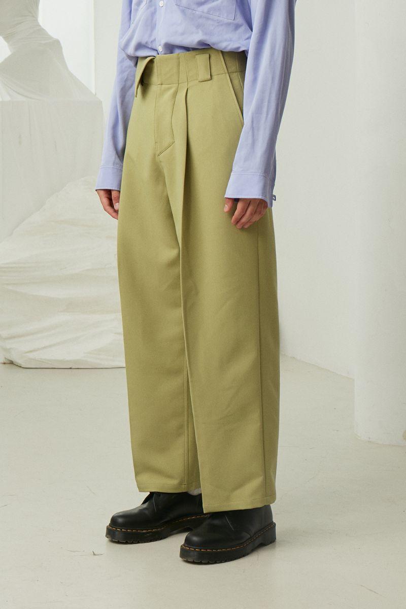 Mix7 Green Loose Trousers