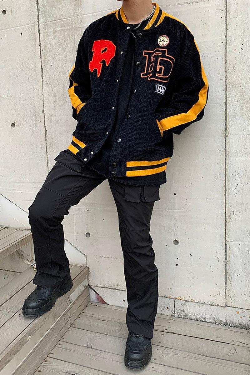 CZ ED Embroidered Corduroy Jacket