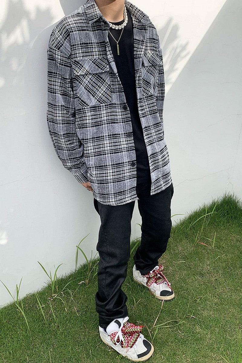 CZ Checkered Loose Shirt