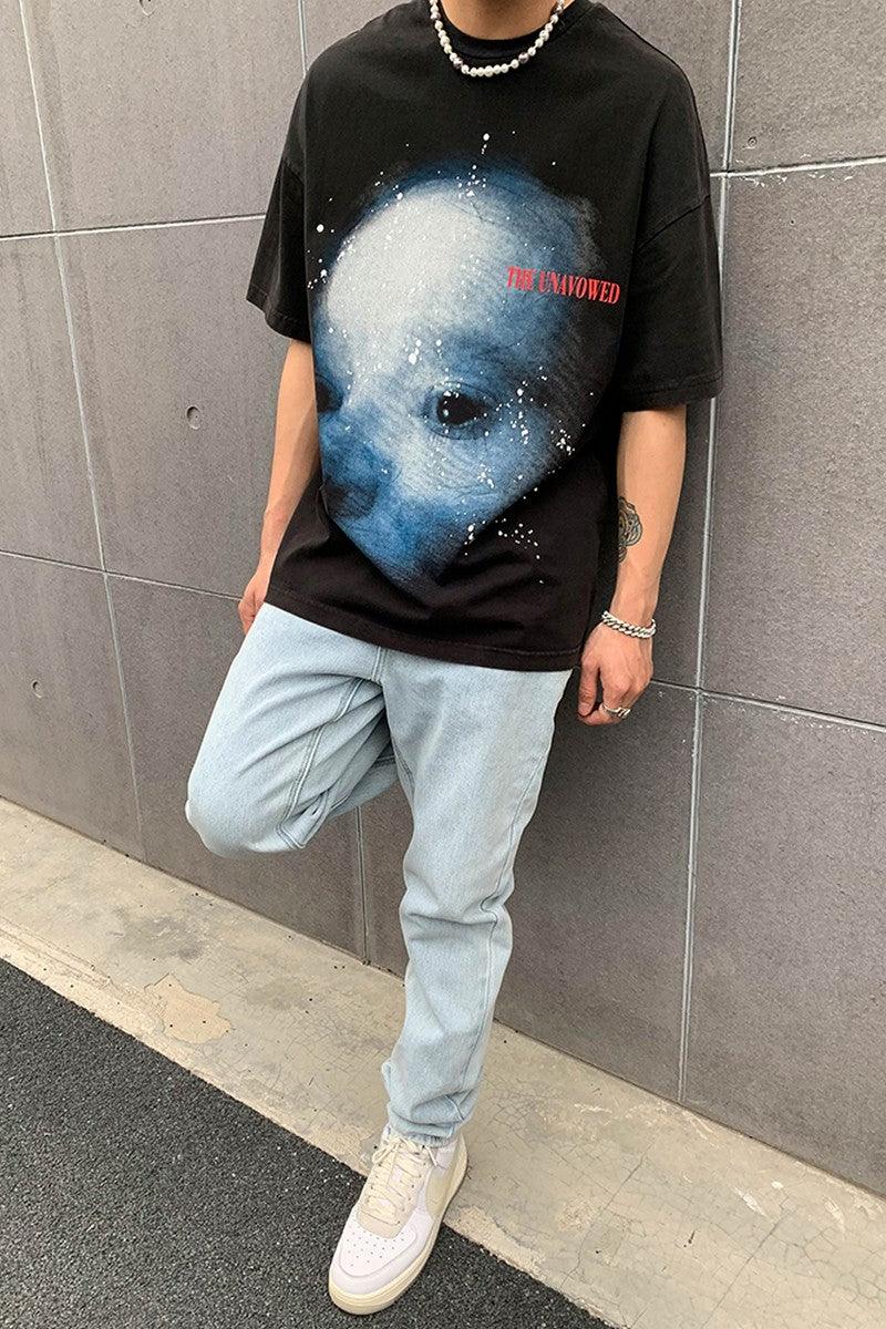 CZ Washed Regular Fit Jeans