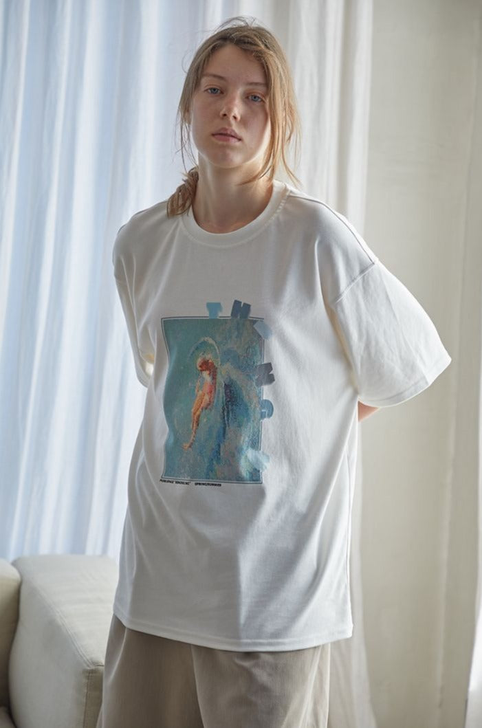 THINGY Lake Painting Logo Tee