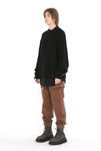 Unknown World Stitched Knit Sweater