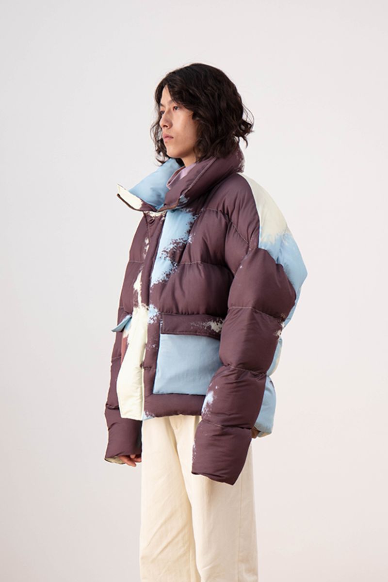 Mix7 Painted Down Jacket