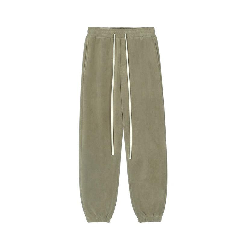 CZ Basic Drawstrings Loose Sweatpants