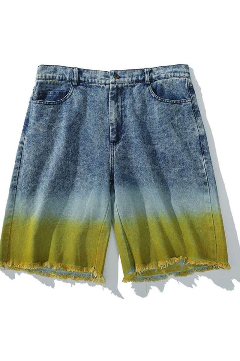 CZ Tie Dyed Jeans Shorts