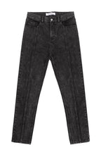 Antidote Washed Straight Black Jeans