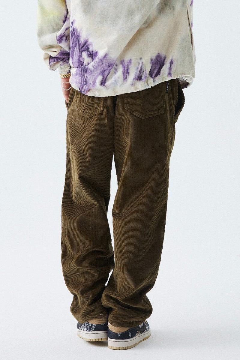 F2CE Wicked Corduroy Straight Trousers