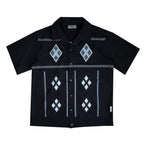 Empty Reference Black Diamond Cuban Shirt