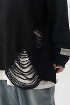 THINGY Destroyed Irregular Sweater